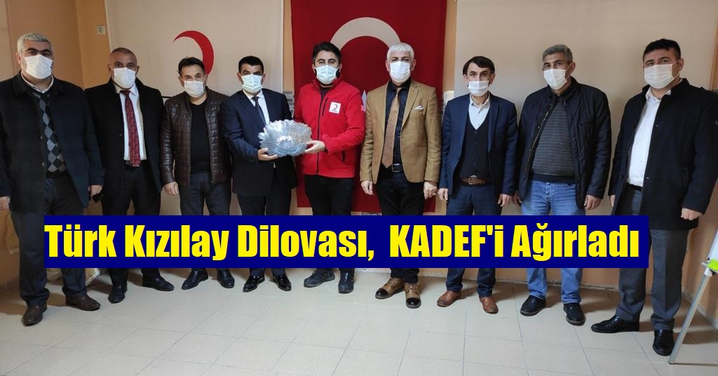 Türk Kızılay Dilovası’nın Misafirleri KADEF Başkanı Yıldırım Oldu!