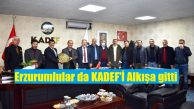 Erzurumlular’dan KADEF’e tebrik ziyareti!