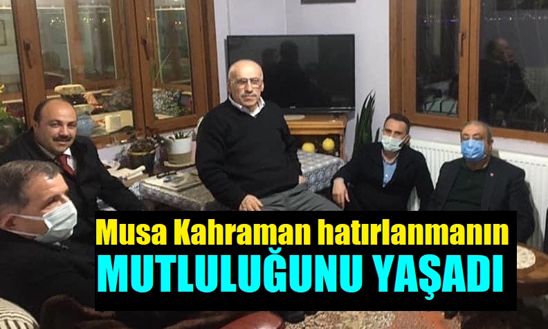 AK Parti’den Musa Kahraman’a üst düzey ziyaret!