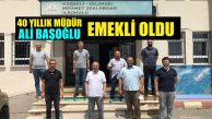 Ali Başoğlu 40. yılından sonra emekli oldu!