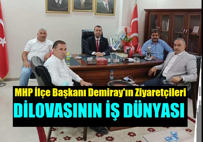 Osman Aktaş ve Yönetiminden MHP Başkanı Demiray’a Hayırlı Olsun Ziyareti
