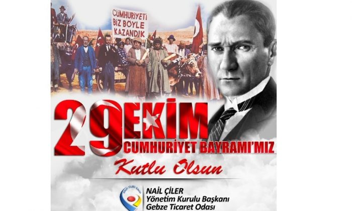 Gebze Ticaret Odası 29 Ekim Cumhuriyet Bayramı Kutlama İlanı