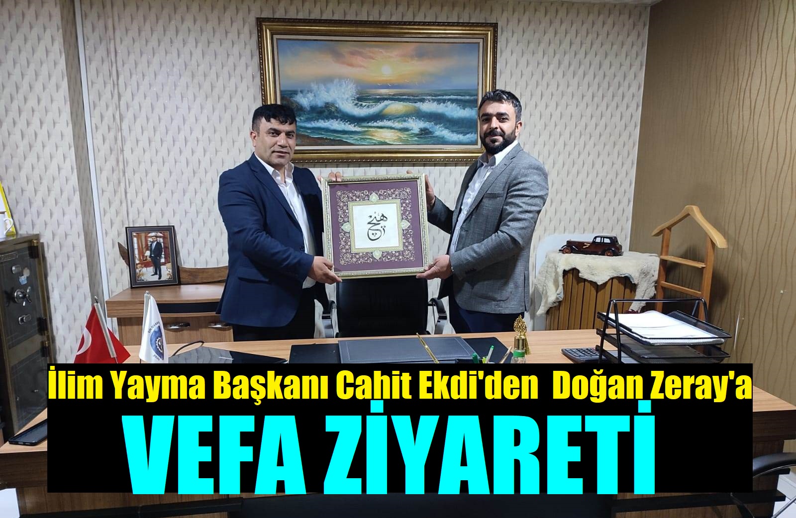 Dilovası’ndaki Gençliğin Yapılaşması ve Gençlerin Sponsoru Zeray’a Vefa Ziyareti