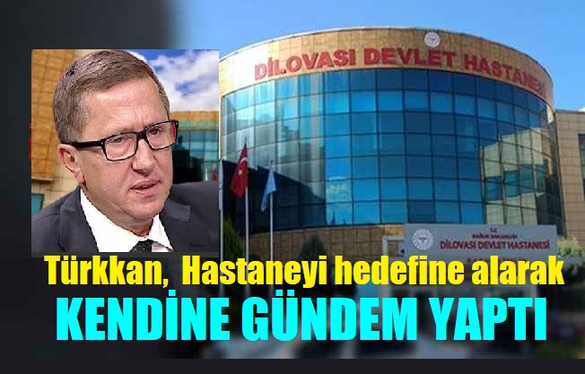 İYİ Parti Milletvekili Türkkan Kendisine Dilovası’nı Gündem Yaptı