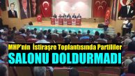 MHP’nin Dilovası’ndaki İstişare Toplantısında Salon Doldurulamadı!