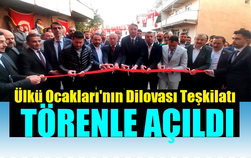 Ülkü Ocakları’nın Dilovası Teşkilatı Törenle Açıldı