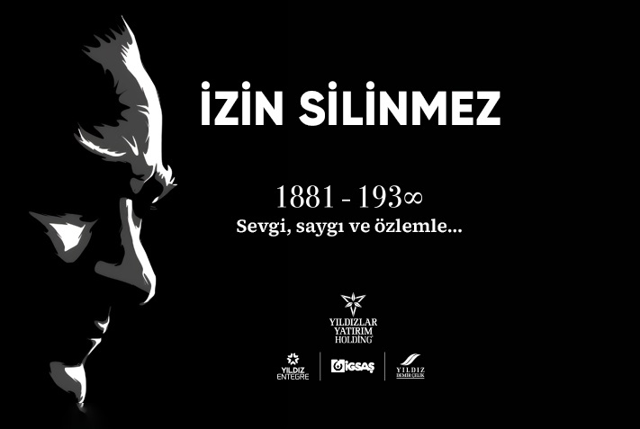 Yıldızlar Yatırım Holding 10 Kasım Atatürk’ü Anma İlanı