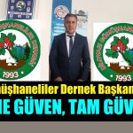 Dilovası Gümüşhaneliler Dernek Başkanı Niyazi Coşar Yeniden Başkan