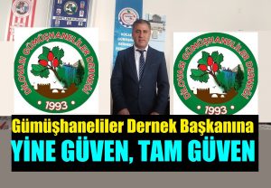 Dilovası Gümüşhaneliler Dernek Başkanı Niyazi Coşar Yeniden Başkan