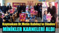 Kaymakam Dr. Metin Kubilay, Öğrencilerin Karne Heyecanına Ortak Oldu
