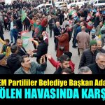 DEM Partililer Adayları Mustafa Avcı’yı Halaylarla Karşıladı