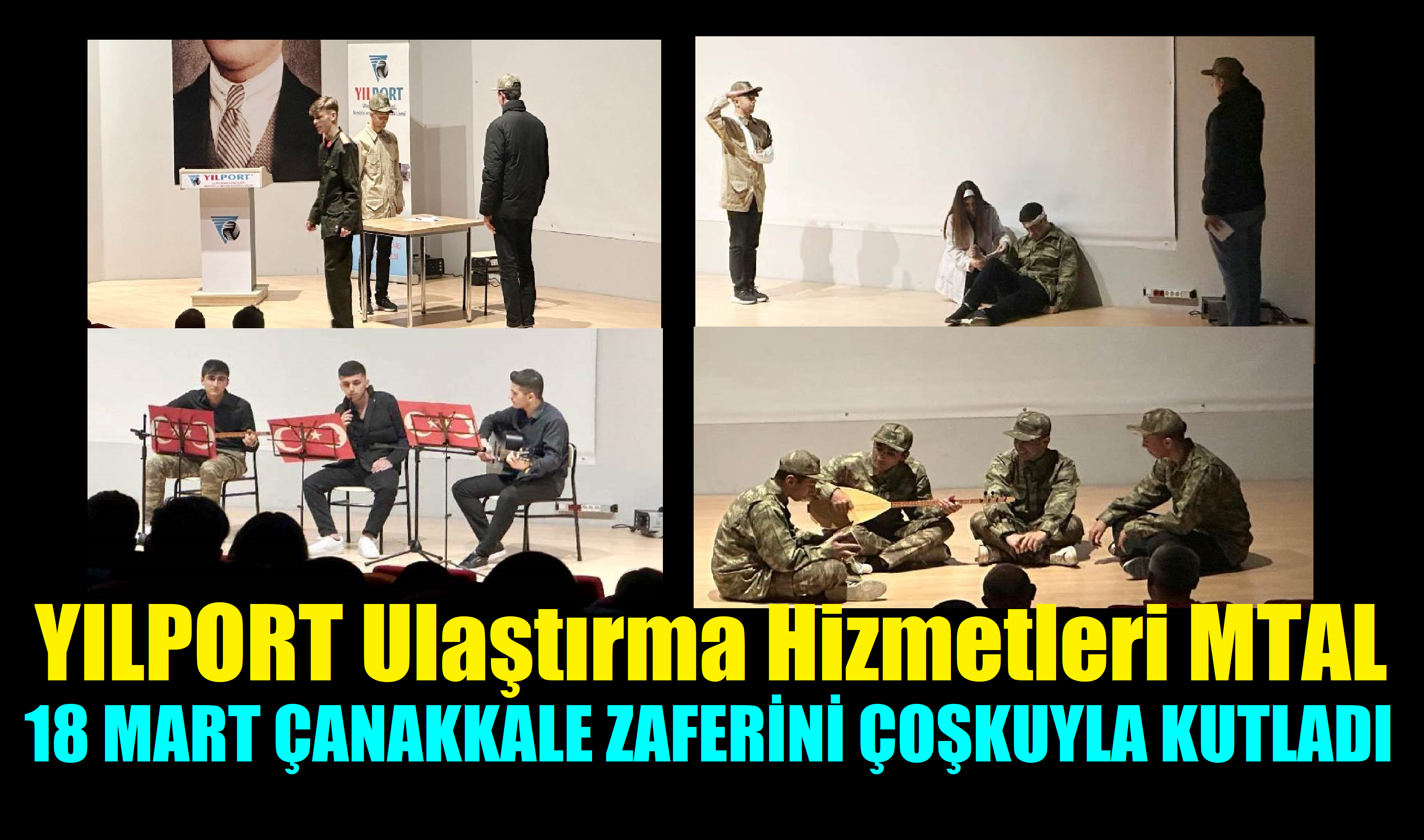 YILPORT Ulaştırma Hizmetleri MTAL’de 18 Mart Çanakkale Zaferi Coşkuyla Kutlandı