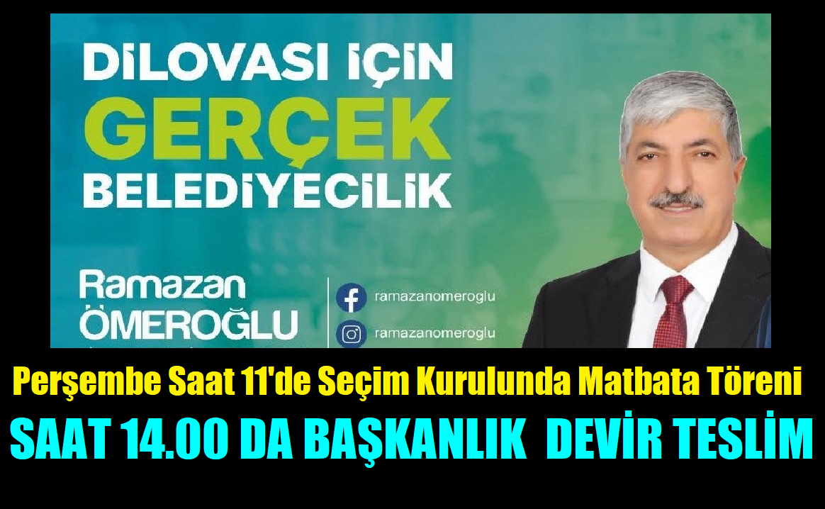Dilovası Belediyesi Emin Ellere Teslim Ediliyor!