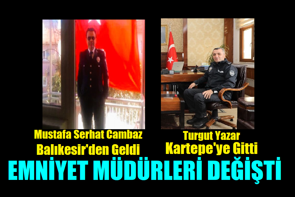 Başarılı Emniyet Müdürü Turgut Yazar, İZ Bırakarak Gitti