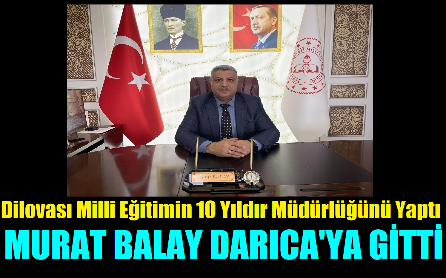 Milli Eğitim Müdürü Murat Balay Darıca’ya Gitti