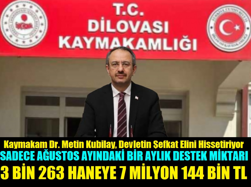 Dilovası’nda 3 bin 263 haneye, 7 milyon 144 bin lira yardım!