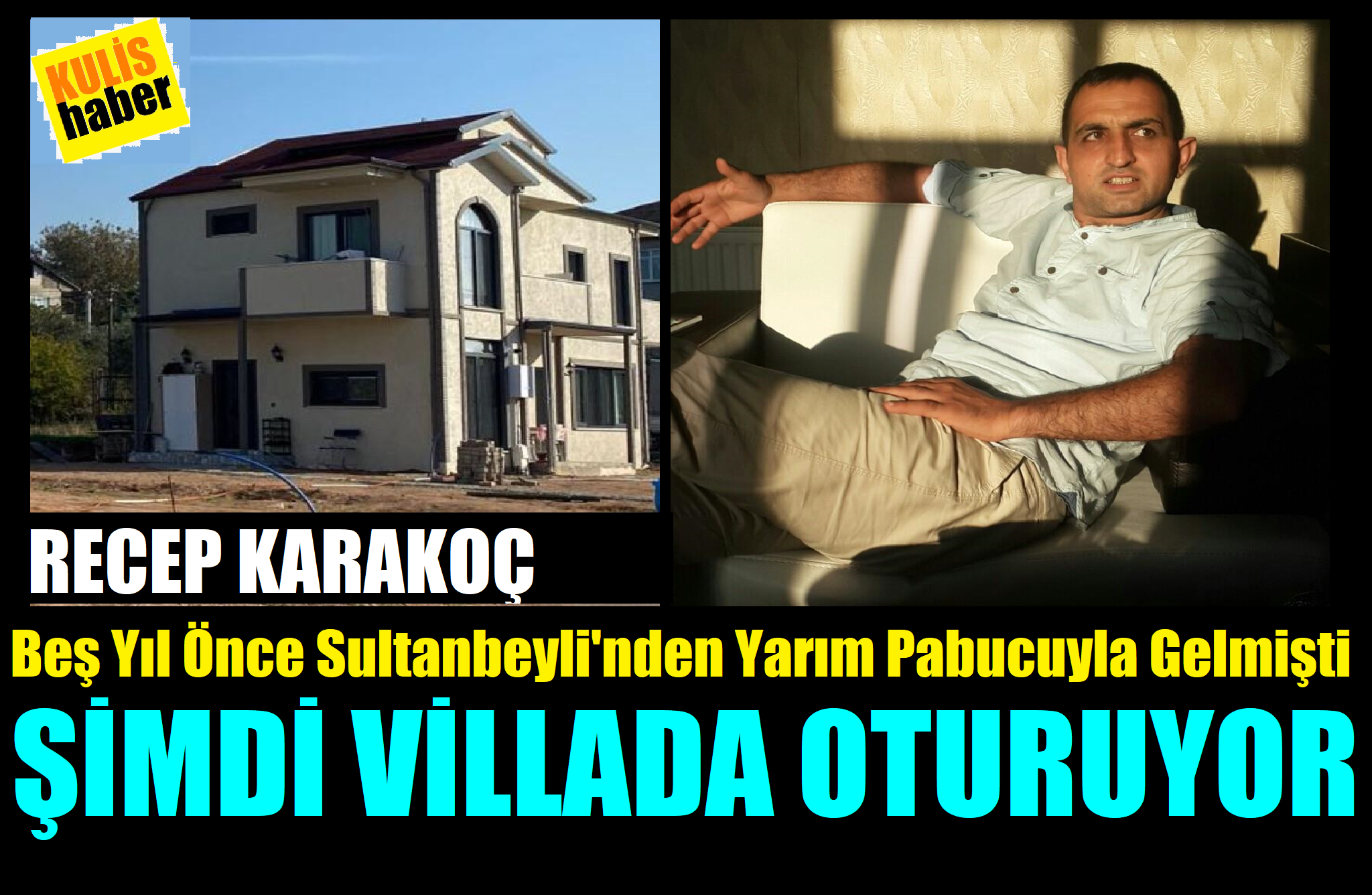 Recep Karakoç Tavşancıl’daki Villasında Oturuyor