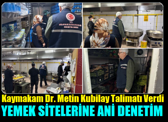 Ramazan Ayında Yemek Sitelerine Ani ve Sıkı Denetim