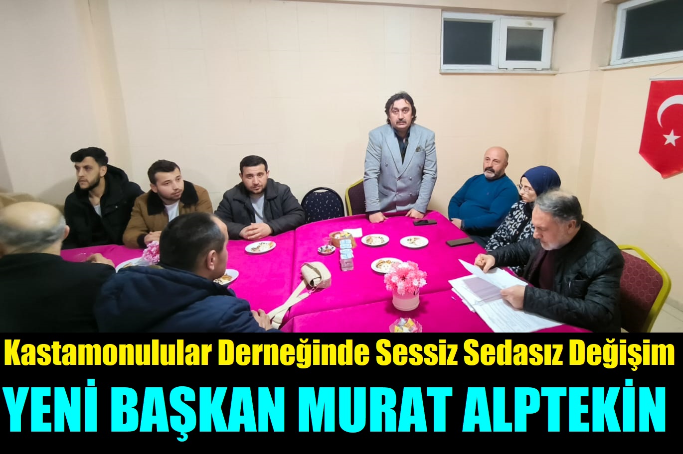 Dilovası Kastamonulular Derneğinin Yeni Başkanı Murat Alptekin