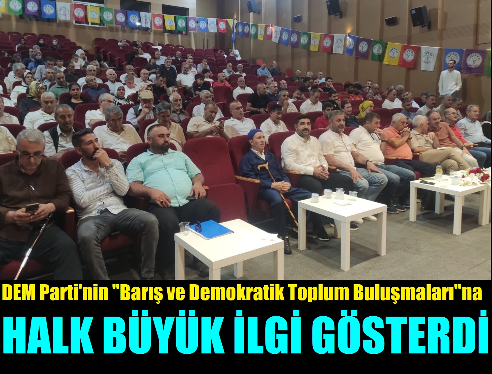 Dilovası’nda DEM Parti “Barış ve Demokratik Toplum Buluşmaları” Yaptı
