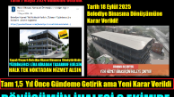 07 Mayıs 2024’de Gündeme Getirmiştik, Belediye Tek Binada Toplansın, Milyonlar Kira Olarak Ödenmesin Diye!