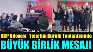 Tadilatı Tamamlanan BBP Dilovası İlçe Teşkilatında Birlik Beraberlik Mesajları