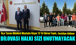 Dilovası’na, İlçe Tarım Müdürü Mustafa Özyar’ın Emekleri Büyük Oldu