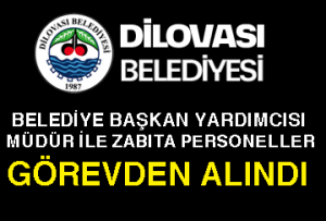 Dilovası Beldiyesinden Görevden Uzakaştırmalar Yapıldı