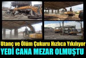 Dilovası’nın Utancı olan Kaçak ölüm Çukurunun Yıkımına dört koldan Başlandı!