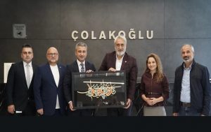 KASF Başkanı Murat Aydın’dan, Çolakoğlu Metalurji’ye Anlamlı Ziyaret