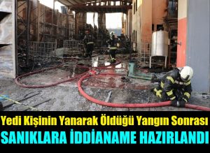 Gebze Cumhuriyet Başsavcılığı Sanıklara İddianemeyi Hazırladı