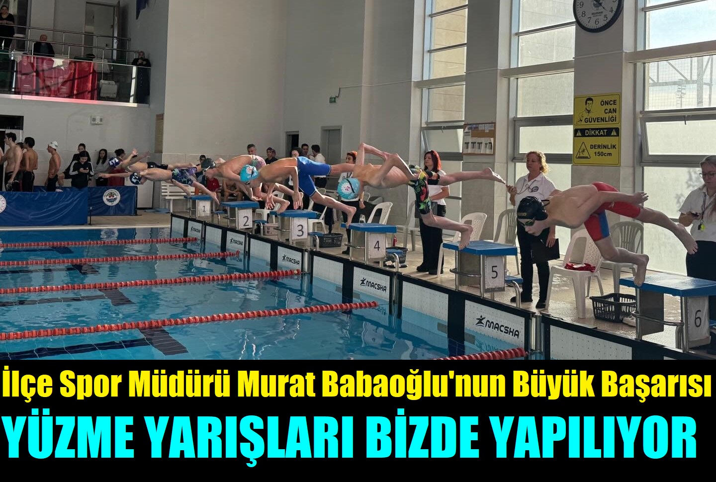Dilovası’nda 15 kulübün 129 Yüzme Sporcusu Yarıştı