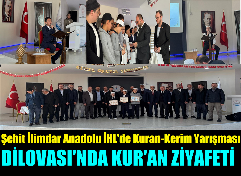Şehit İlimdar Atasoy Anadolu İHL’de  Kuran-ı Kerim Ziyafeti