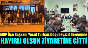 Başkan Yusuf Turhan, Dernek Yönetimine Hayırlı Olsun Ziyareti Yaptı