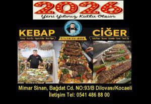 Kebapçı Barış Usta Yeni Yıl Kutlama İlanı