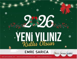 İş İnsanı Emre Sarıca Yeni Yıl Kutlama İlanı
