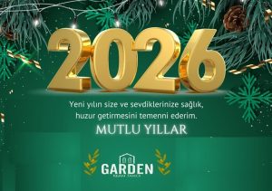 GARDEN KEMAL SARICA Yeni Yıl Kutlama İlanı