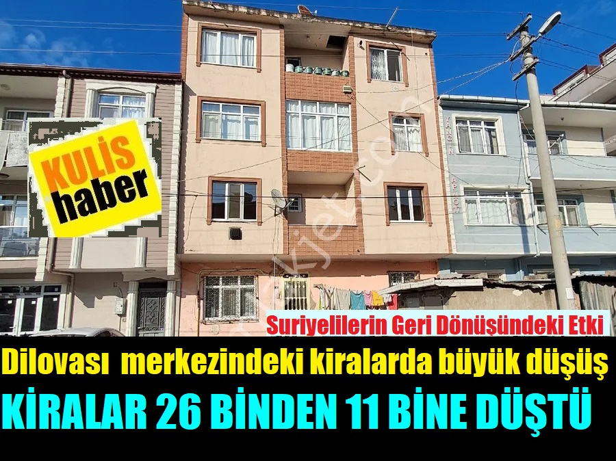 Suriyelilerin Geri Dönüşü Etkisini Gösterdi, Kiralar Normale Dönüyor!