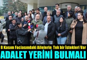 Yananrak Vefat Eden 7 Canın Ailelerinin Tek Bir İsteği, Sadece Adalet Yerini Bulsun!