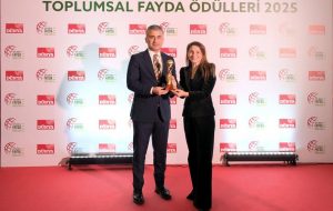 Çolakoğlu Metalurji Spor Kulübü’ne Toplumsal Fayda Ödülü