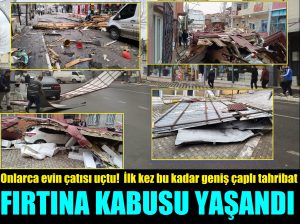 Dilovası İlk Kez Geniş Çaplı Fırtına Kabusunu Yaşadı