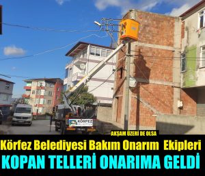 Körfez Belediyesi Ekipleri Yardıma Geldi