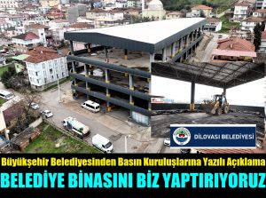 Büyükşehir Belediyesinden Yazılı Açıklama, Dilovası Belediye Binasını Biz Yapırıyoruz