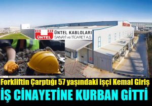 Makine İhtisas OSB’de İş Cinayeti! Forkliftin Çarptığı İşçi Hayatını Kaybetti