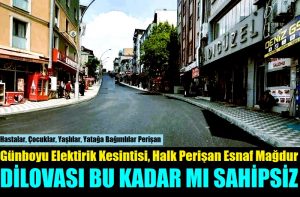 İlçe Geneli Gün Boyu Elektirik Kesintileriyle Karanlığa ve Soğuğa Teslim Oldu