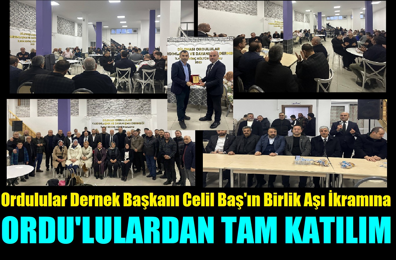 Dilovası’nda Celil Baş, Orduluları Kenetlendirdi