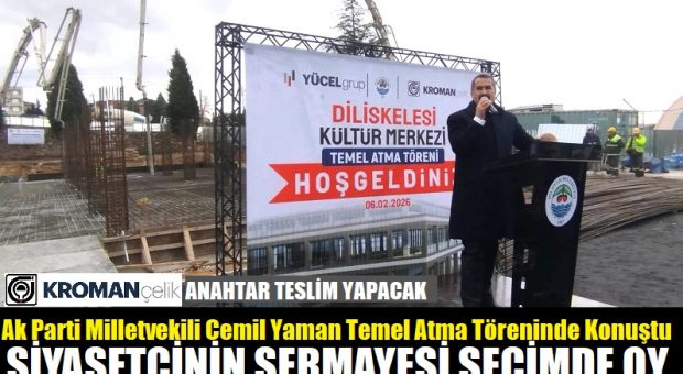 Kroman Liman’ın Yaptıracağı Kültür Merkezinin Temeli Atıldı