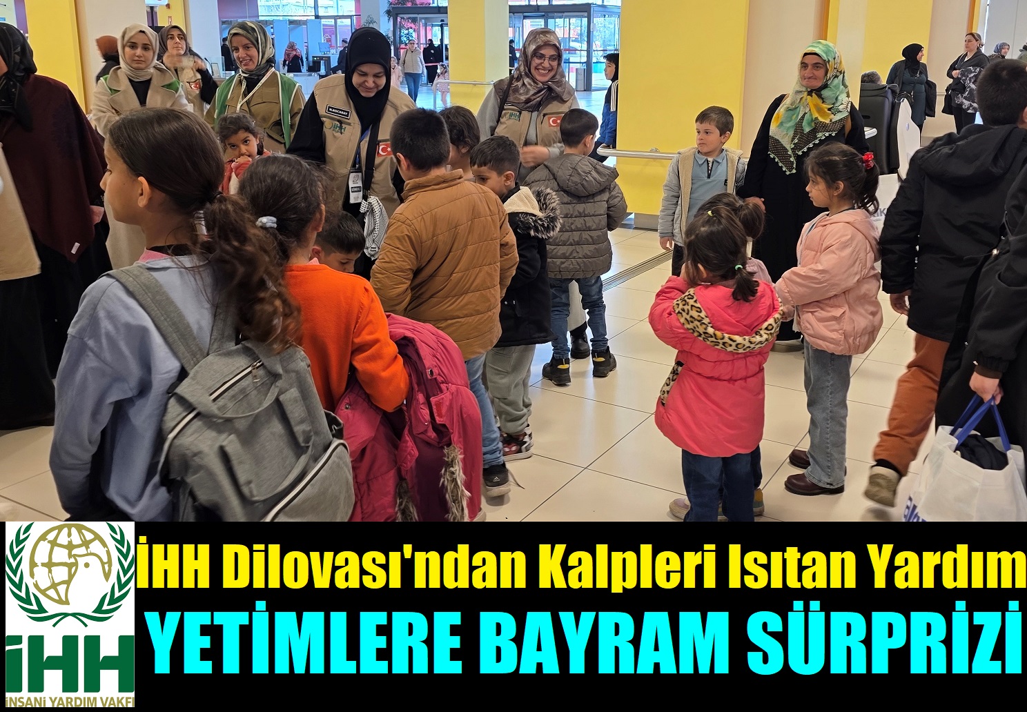 İHH Dilovası’ndan Yetim Çocuklara Bayram Sürprizyle, Kalpleri Isıtan Yardım
