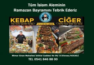 Barış Usta Bayram Kutlama İlanı