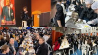 Gebze Fatih Ticaret MTAL Spor Salonu’nda Bir Arada Kurulan 550 Öğrencili Gönül Sofrası